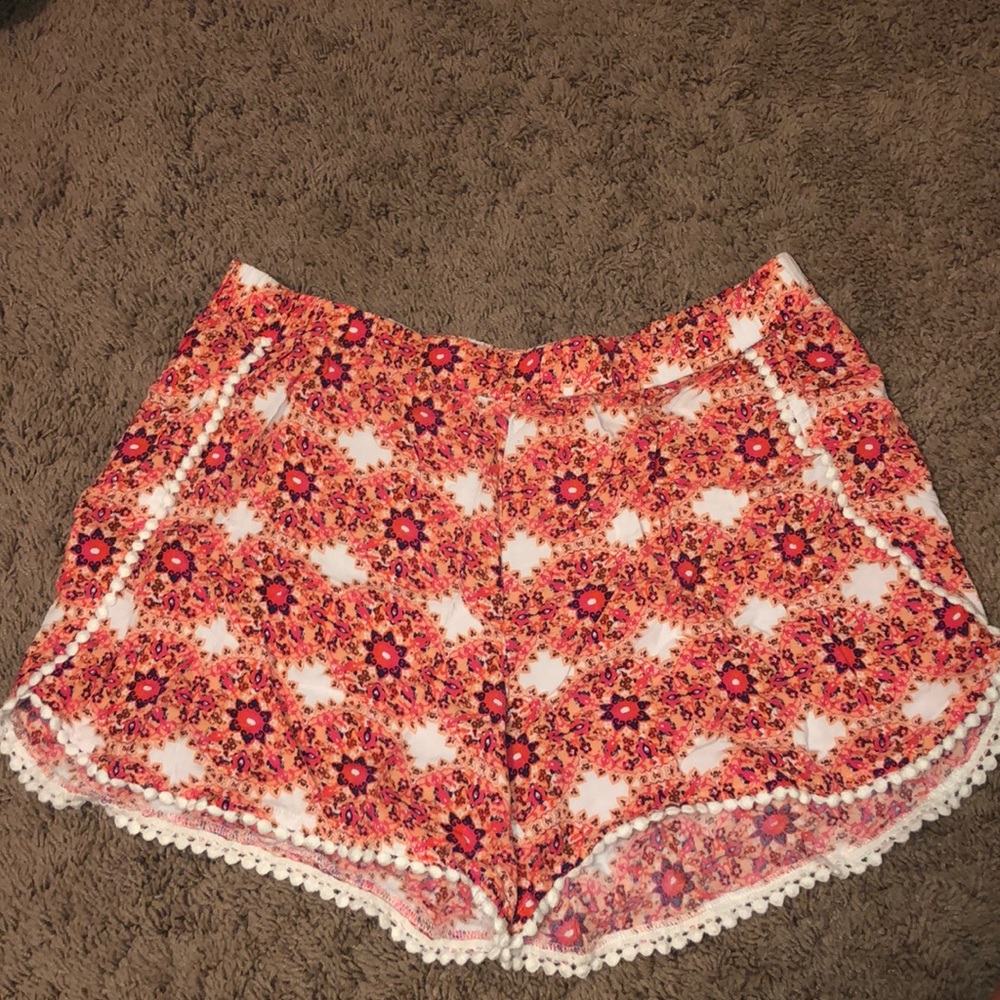 Patterned Comfy Shorts